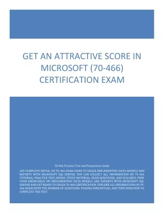 get an attractive score in microsoft