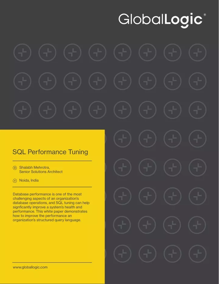 sql performance tuning