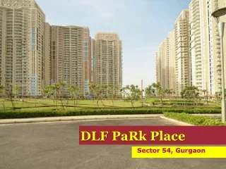 DLF Park Place Service Apartment Golf Course Road Gurugram