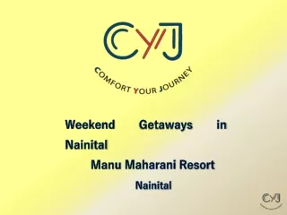 Destination Wedding in Nainital | Manu Maharani Resort Nainital