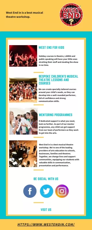 west end in is a best musical theatre workshop