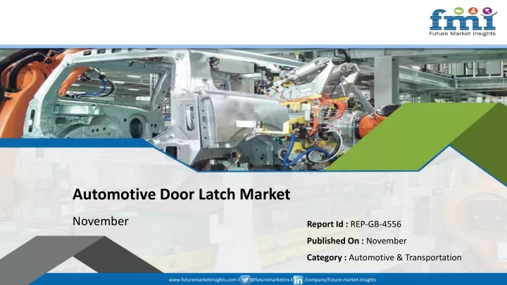 automotive door latch market