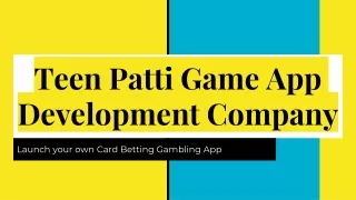 Advantages of Teen Patti Game App Development | MacAndro
