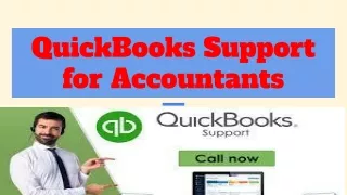 QuickBooks support for Accountants