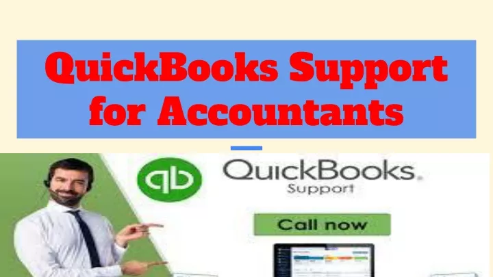 quickbooks support for accountants