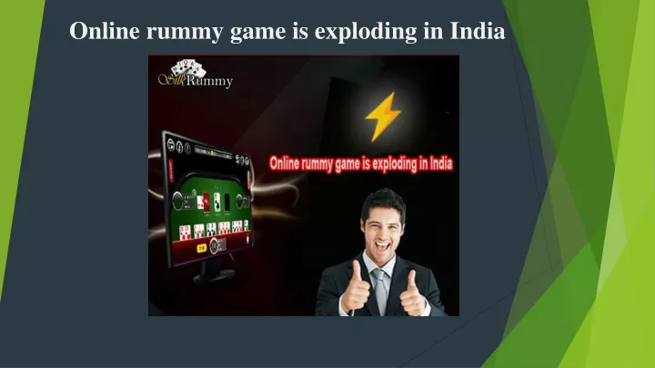online rummy game is exploding in india
