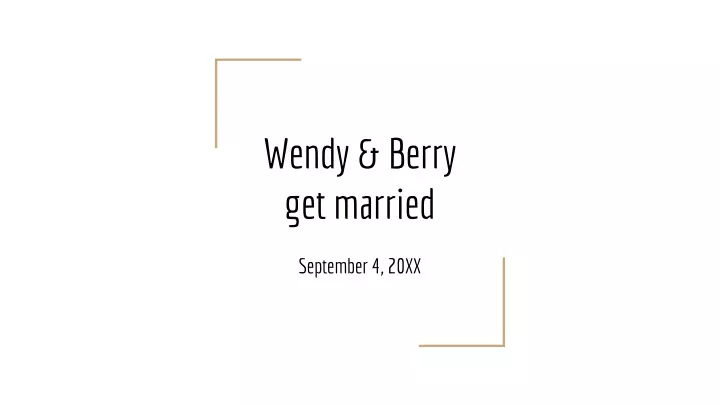 wendy berry get married