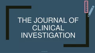 The Journal of Clinical Investigation