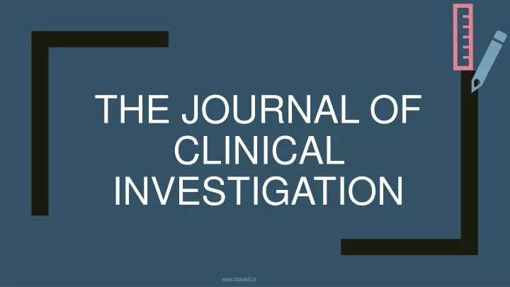 the journal of clinical investigation