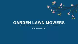 Lawn Movers services Australia