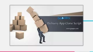 Help people get essentials at their doorstep with our delivery app clone! - GoAppX