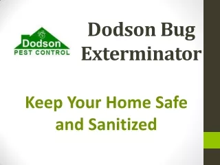 dodson bug exterminator