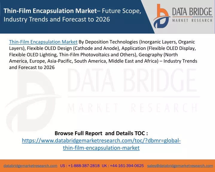 thin film encapsulation market future scope