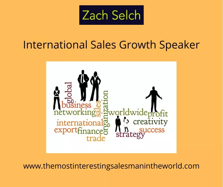 international sales growth speaker