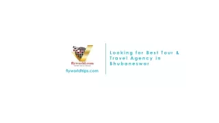 Looking for Best Tour & Travel Agency in Bhubaneswar?