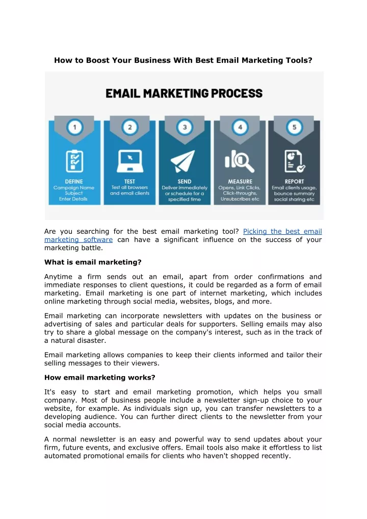 how to boost your business with best email