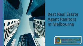 Melbourne based real estate agency and estate management