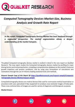 computed tomography devices market size business
