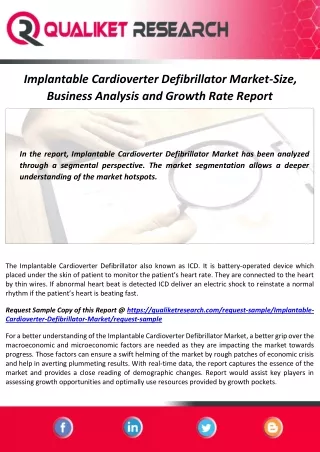 implantable cardioverter defibrillator market
