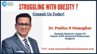 Struggling with Obesity | Best Bariatric Surgeon in Bangalore