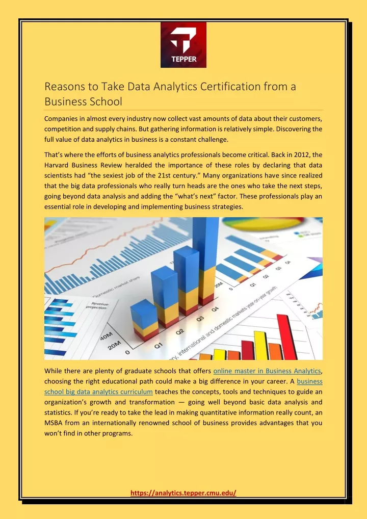 reasons to take data analytics certification from