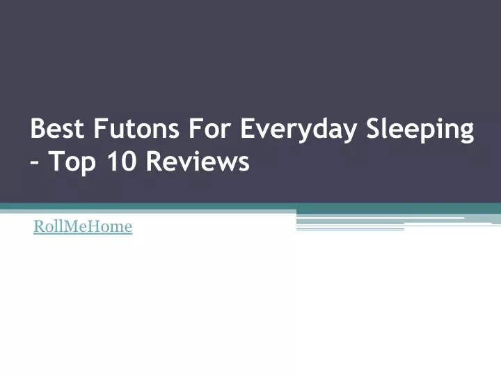 best futons for everyday sleeping top 10 reviews