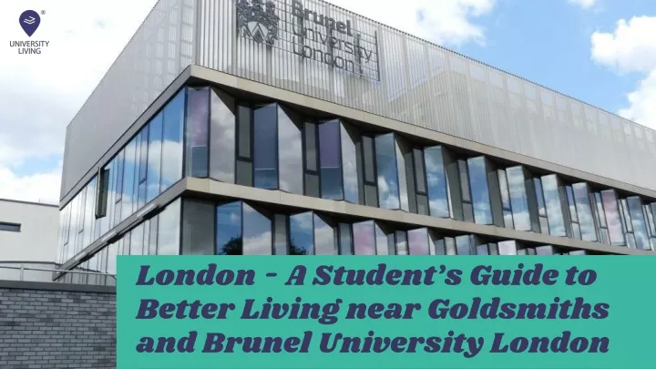 london a student s guide to better living near