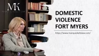 Domestic Violence Lawyer Fort Myers