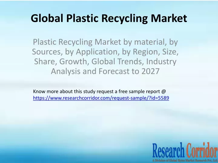 global plastic recycling market