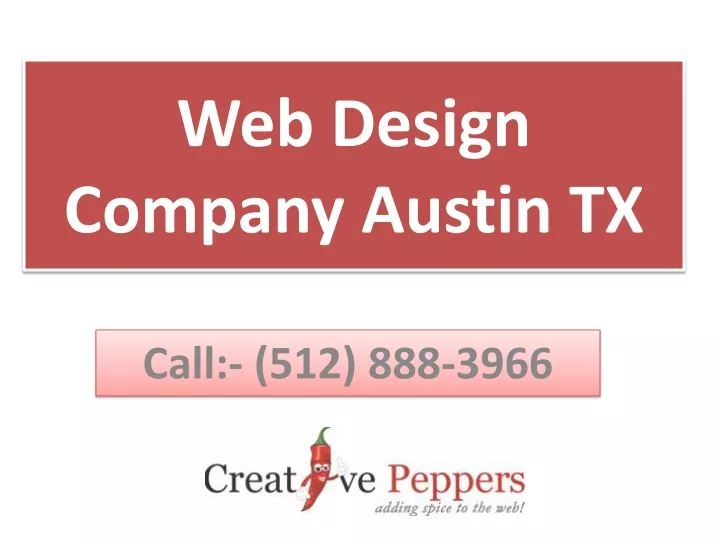 web design company austin tx
