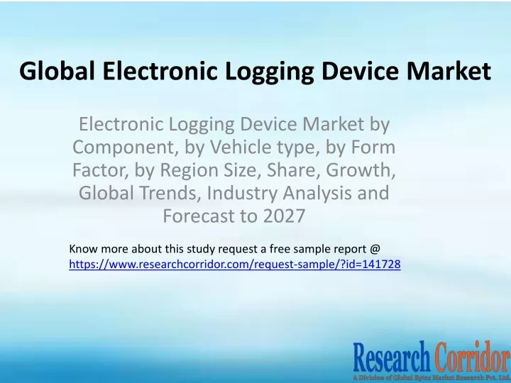 global electronic logging device market