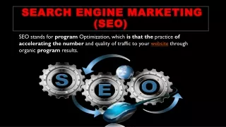 Search Engine Marketing services | First DigiAdd