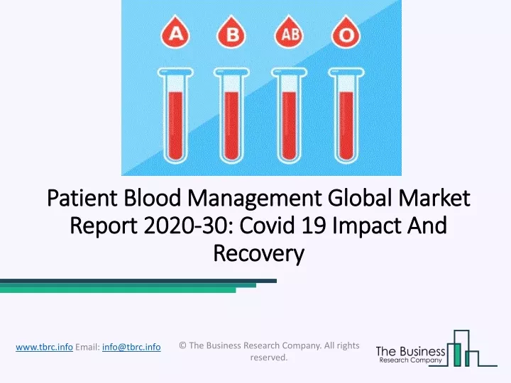 patient blood patient blood management global