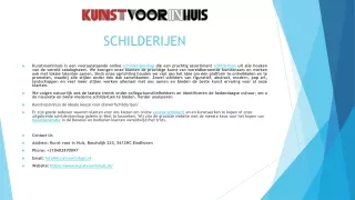 schilderijen