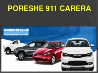 PORESHE 911 CARERA