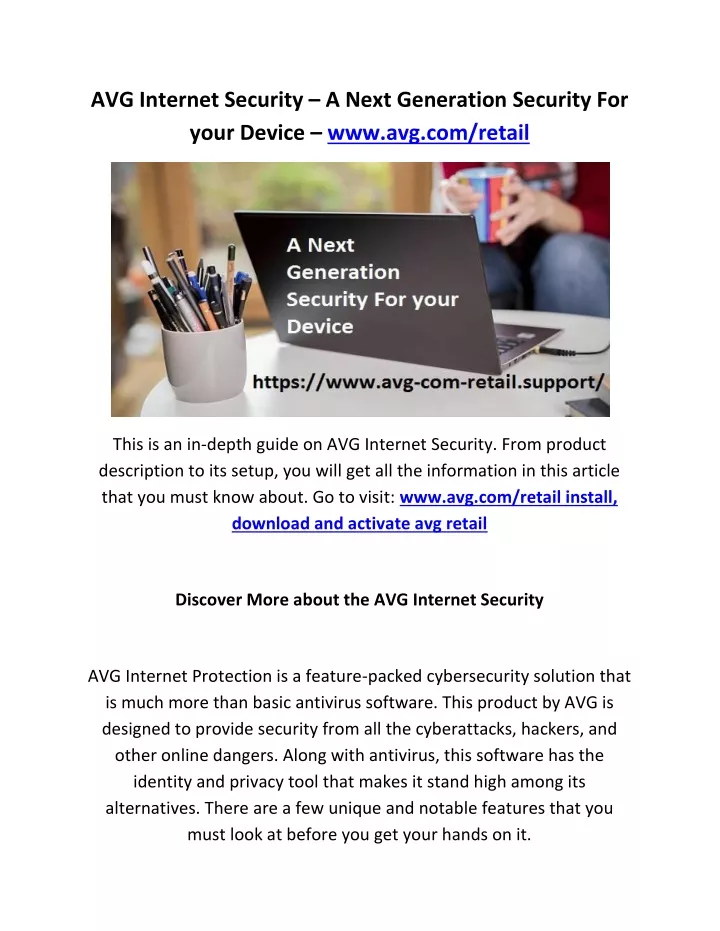 avg internet security a next generation security