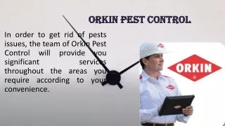 Know About Orkin Pest Control Working Process!