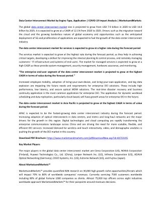 data center interconnect market by engine type