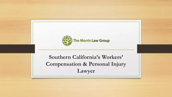 southern california s workers compensation