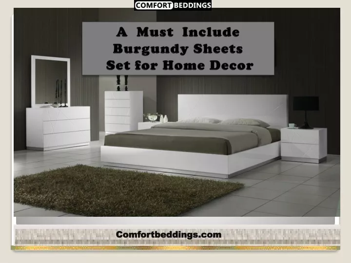 a must include burgundy sheets set for home decor