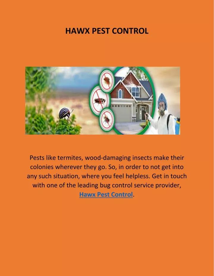 hawx pest control