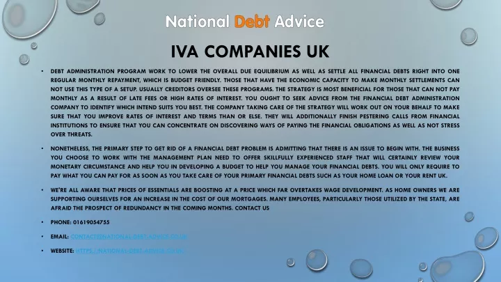 iva companies uk