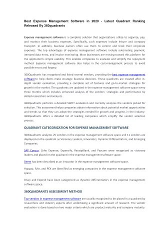 best expense management software in 2020 latest