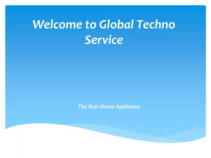 welcome to global techno service