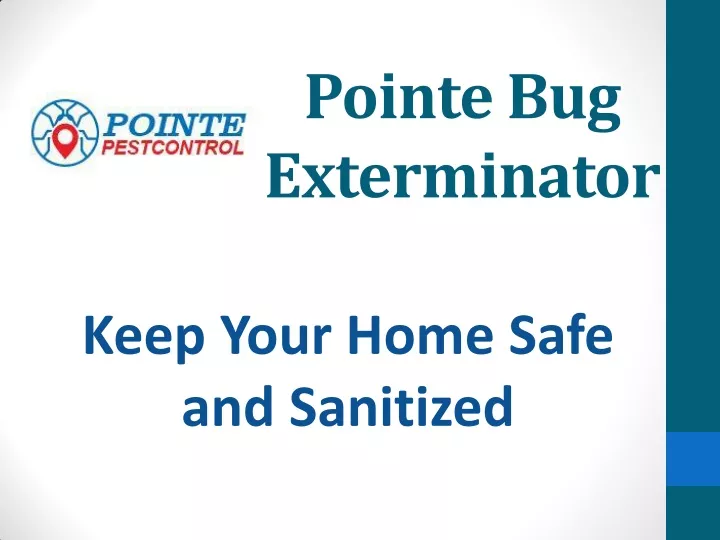 pointe bug exterminator