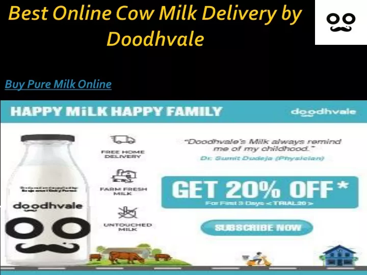 buy pure milk online