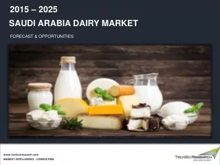 Saudi Arabia Dairy Market Size, Share, Growth & Forecast 2025