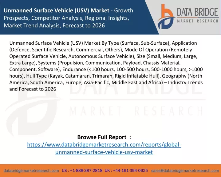 unmanned surface vehicle usv market growth