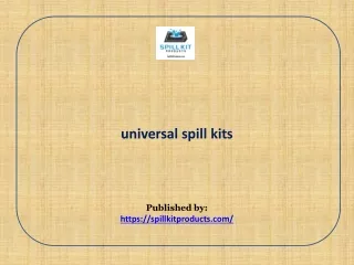 universal spill kits