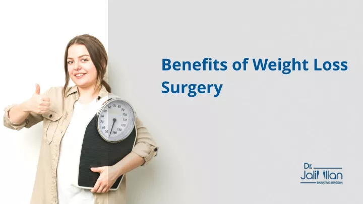 benefits of weight loss surgery